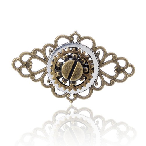 Steampunk gear ring gothic - gear,