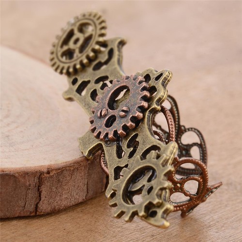 Steampunk watch part gears - watch,