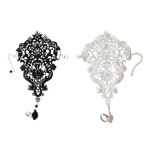 Rose glove ring medieval - rose,