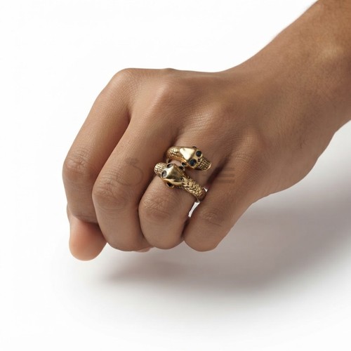 Stainless steel gold gothic - stainless,