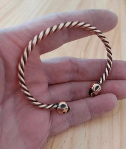 Copper twisted rope style - twisted,