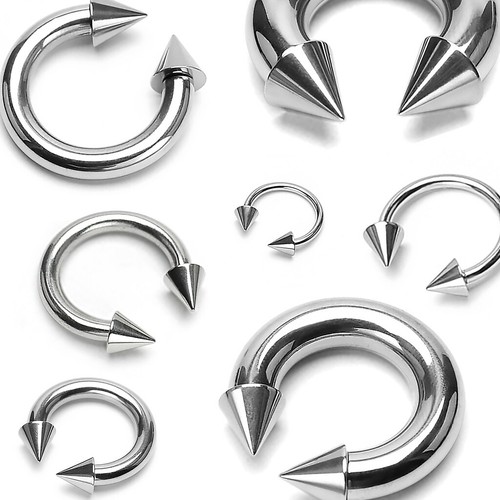Steel horseshoe spike - steel,