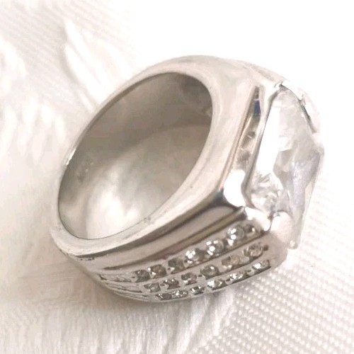 Vintage faceted baguette glass - vintage,