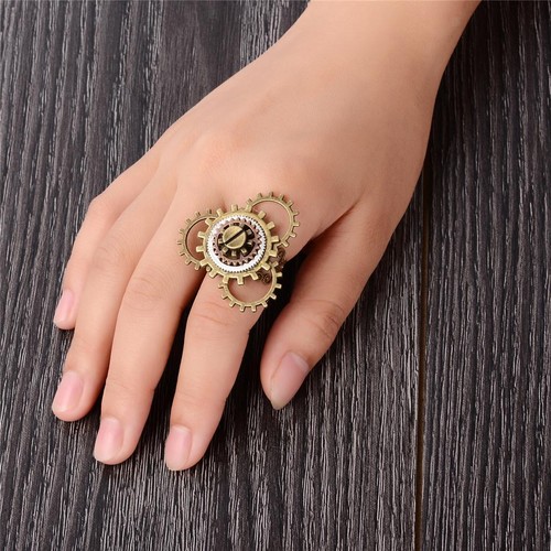 Steampunk watch part gears - part,