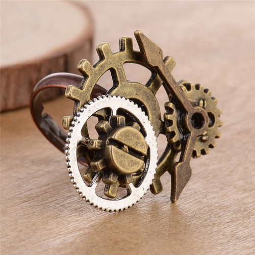 Steampunk watch part gears - watch,